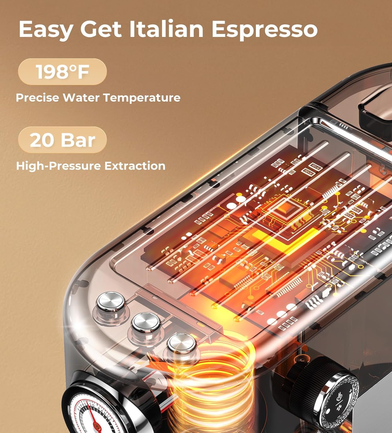 Atatix Espresso Machine