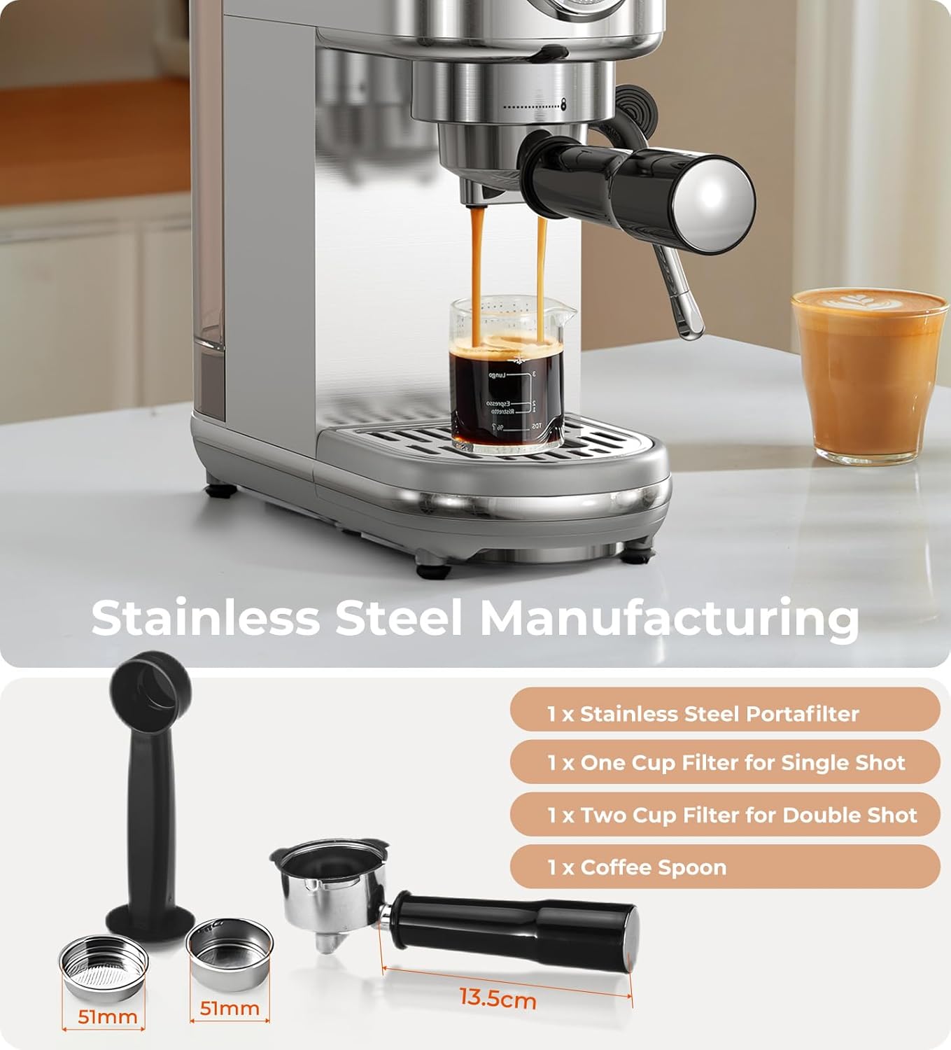 Atatix Espresso Machine